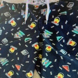 Geometric Pattern Kids Swim Shorts